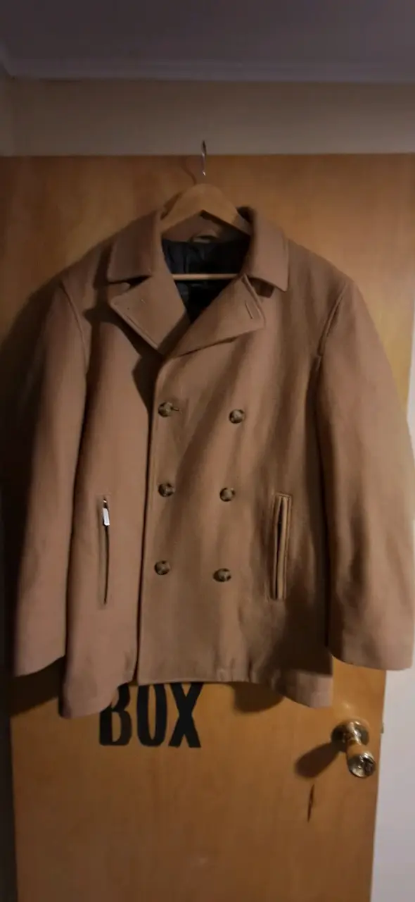 Abrigo London Fog de lana hombre - 1