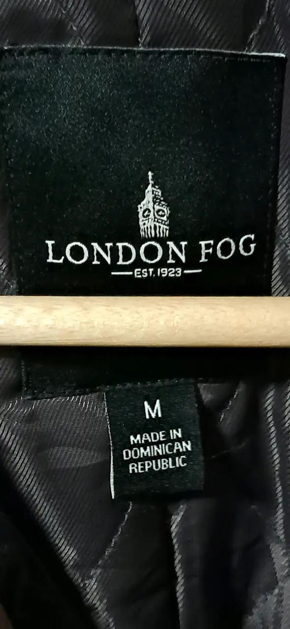 Abrigo London Fog de lana hombre - 2