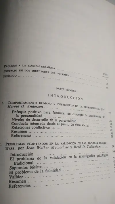 Libro Técnicas Proyectivas del Diagnóstico Psicológico - miniatura 3