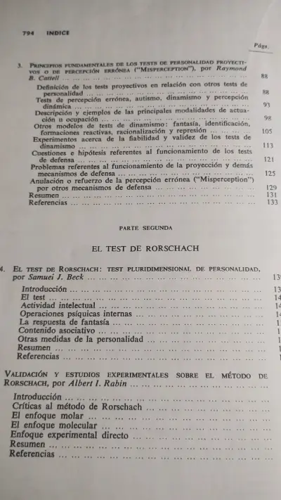 Libro Técnicas Proyectivas del Diagnóstico Psicológico - miniatura 4