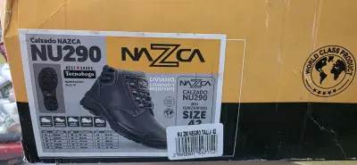 Botas de seguridad negras Nazca NU290 - miniatura 2
