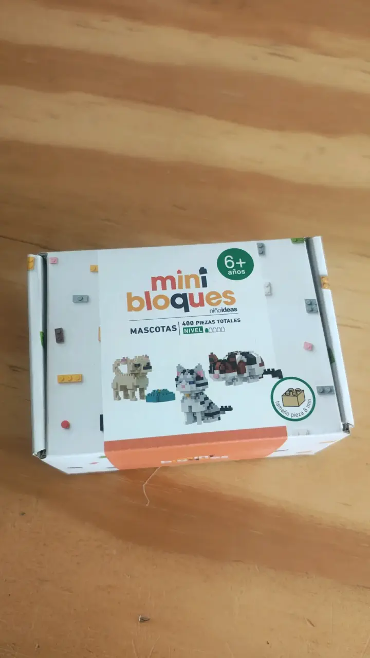 Set de Mini Bloques Mascotas 400 Piezas - 1
