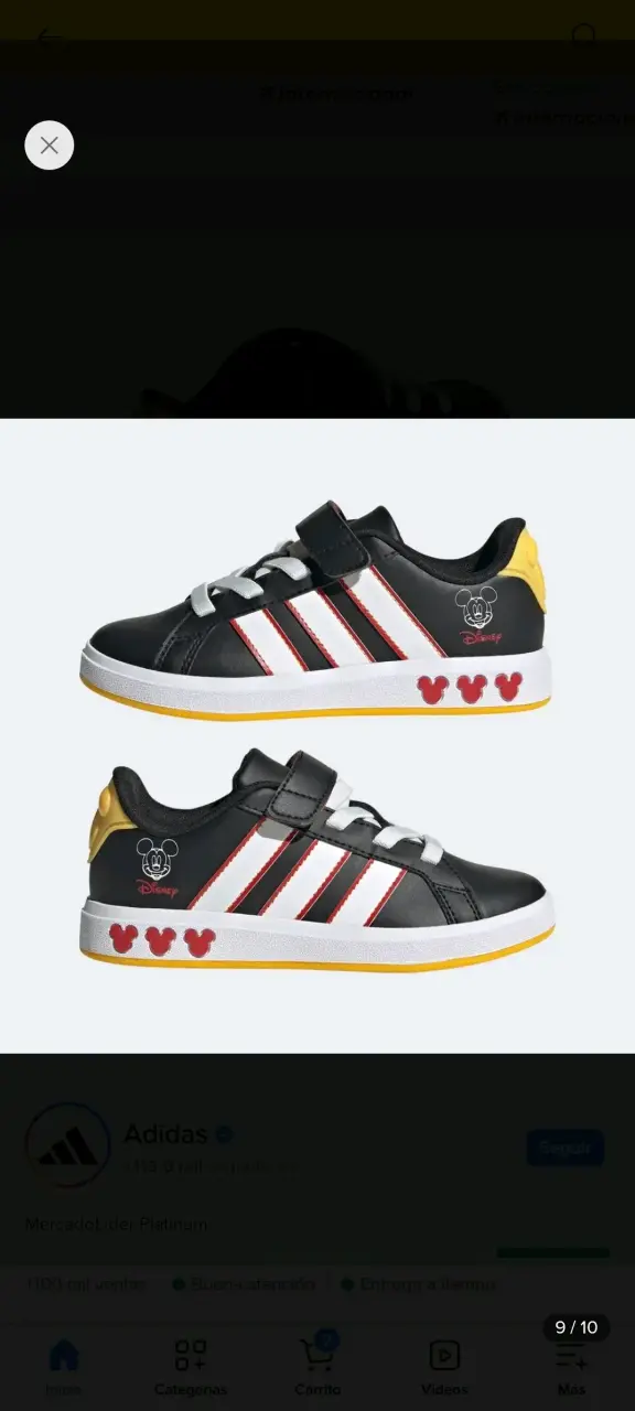 Zapatillas Adidas Disney Mickey Mouse para niños - 1