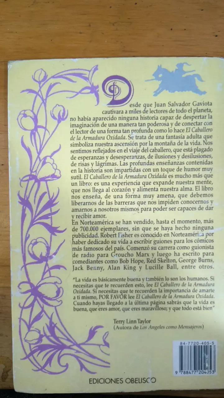 Libro El Caballero De La Armadura Oxidada de Robert Fisher - 2