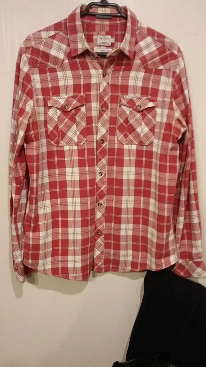 Camisa a cuadros roja Pepe Jeans - 1