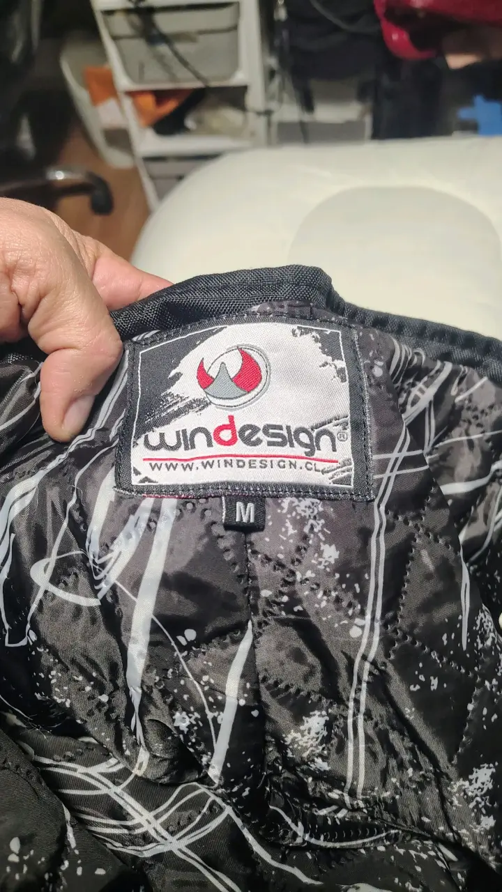 Pantalones de moto Windesign negros con ventilación - 2