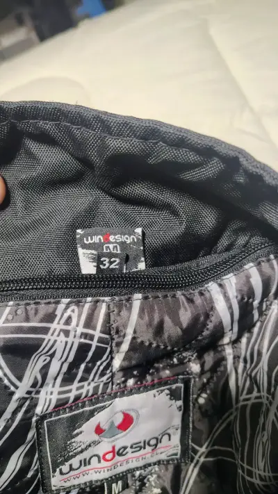Pantalones de moto Windesign negros con ventilación - miniatura 3
