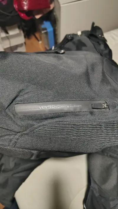 Pantalones de moto Windesign negros con ventilación - miniatura 4