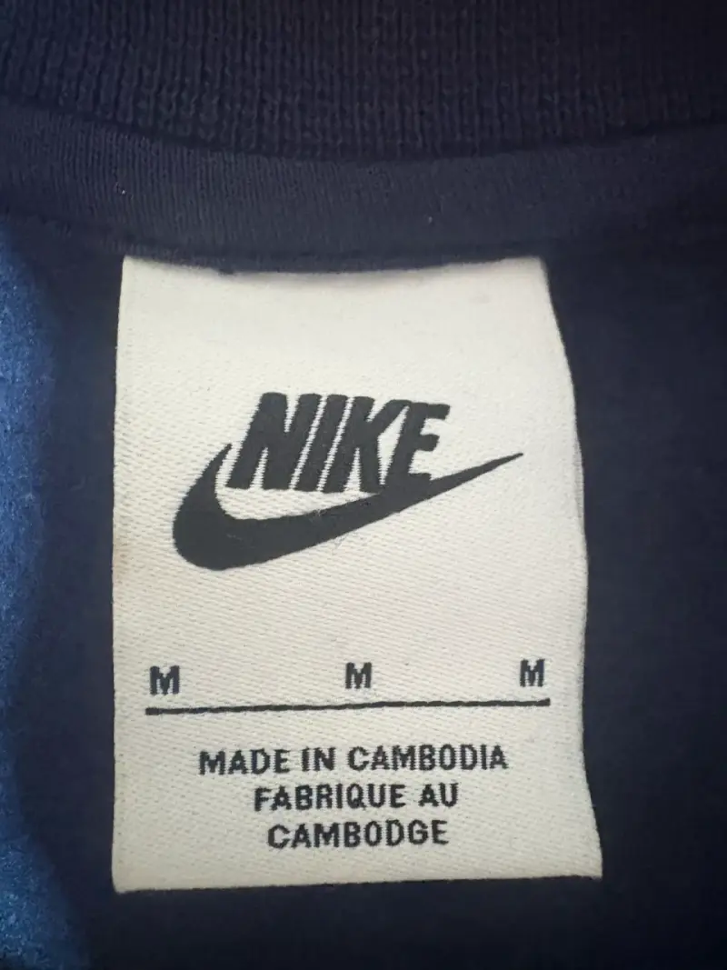 Polerón Nike azul con logo EDP para hombre - 3