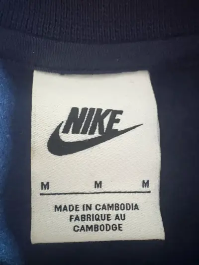 Polerón Nike azul con logo EDP para hombre - miniatura 3