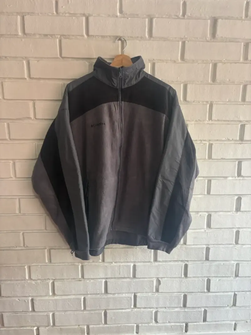 Chaqueta polar Columbia para hombre gris - 1