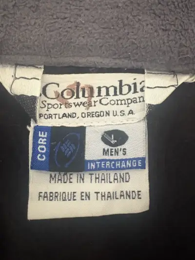Chaqueta polar Columbia para hombre gris - miniatura 4