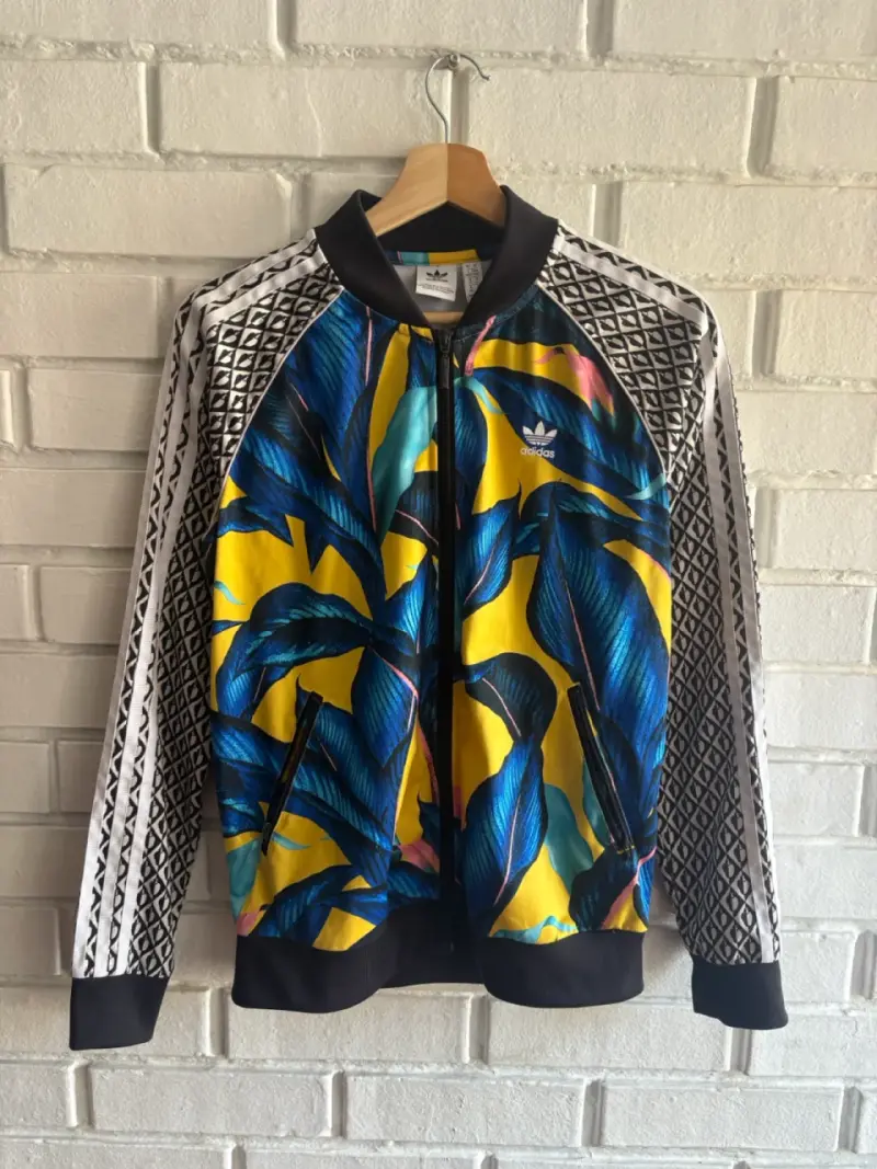 Chaqueta deportiva Adidas tropical vintage mujer - 1