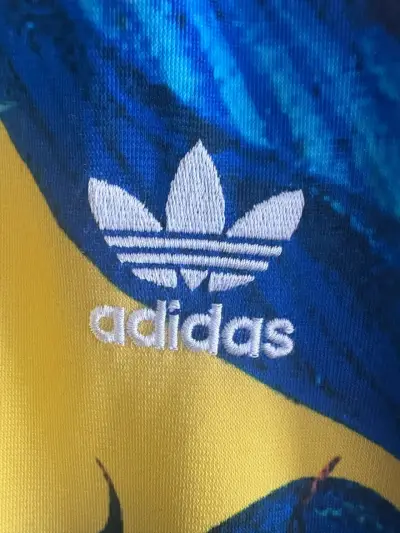 Chaqueta deportiva Adidas tropical vintage mujer - miniatura 3