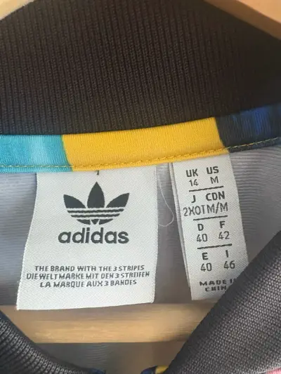 Chaqueta deportiva Adidas tropical vintage mujer - miniatura 4