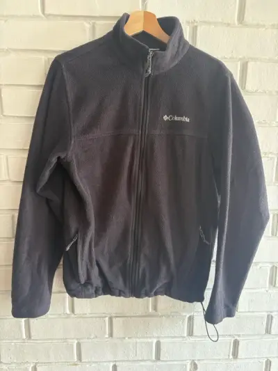 Chaqueta polar Columbia negra para hombre - miniatura 1