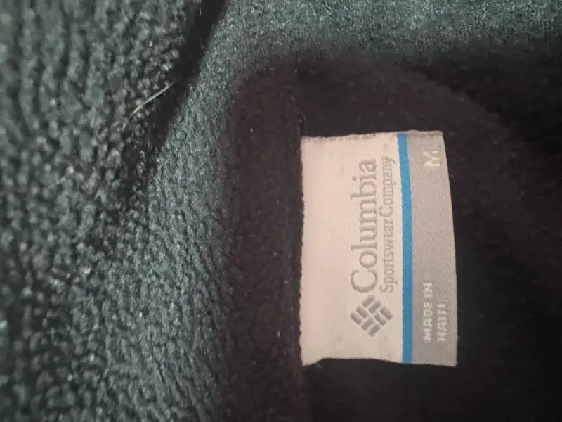 Chaqueta polar Columbia negra para hombre - 4
