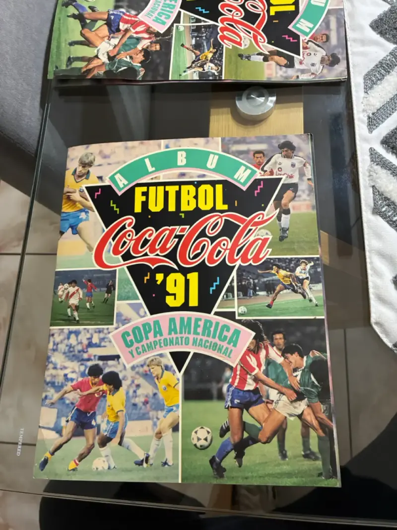 Álbum de Fútbol Coca-Cola 1991 Copa América - 1