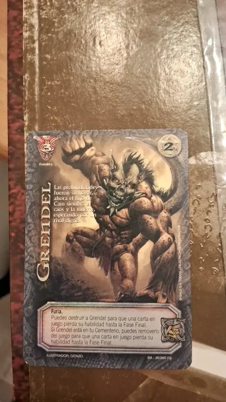Cartas de colección Mitos y Leyendas Primera Edición - 6
