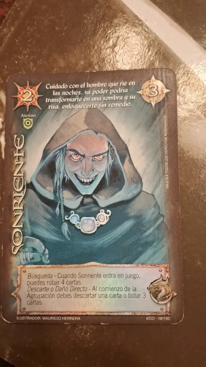 Cartas de colección Mitos y Leyendas Primera Edición - 1