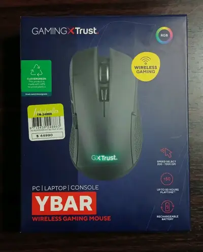 Mouse inalámbrico para gaming Trust Ybar RGB - miniatura 1