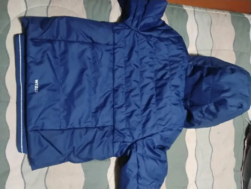 Chaqueta azul impermeable Wedze - 2