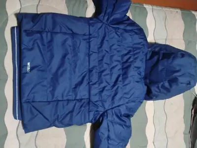 Chaqueta azul impermeable Wedze - miniatura 2