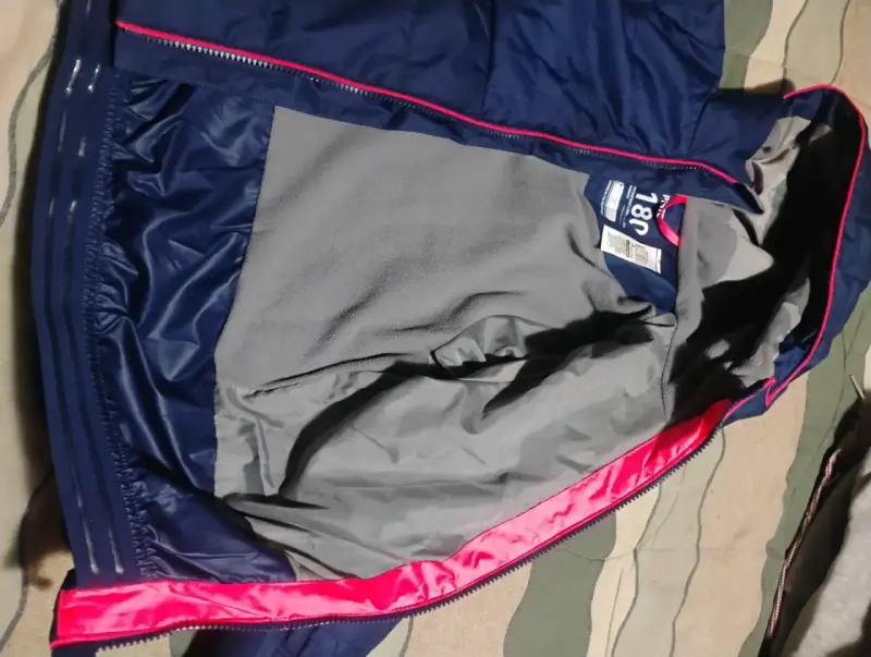 Chaqueta azul impermeable Wedze - 4