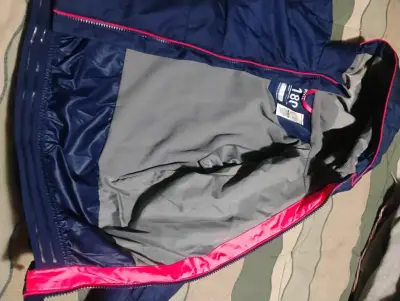 Chaqueta azul impermeable Wedze - miniatura 4
