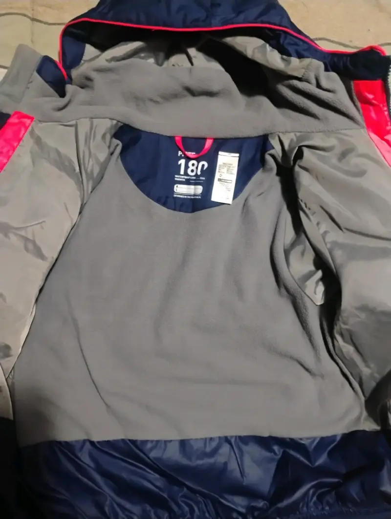 Chaqueta azul impermeable Wedze - 5