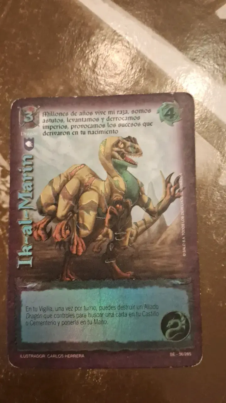 Carta de juego Ilk-al-Marin Dragón