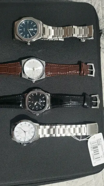 Set de relojes de pulsera DFARNO-CASIO- POEDAGAR - miniatura 2