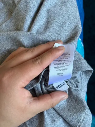 Polerón Polo con capucha gris de hombre - miniatura 5