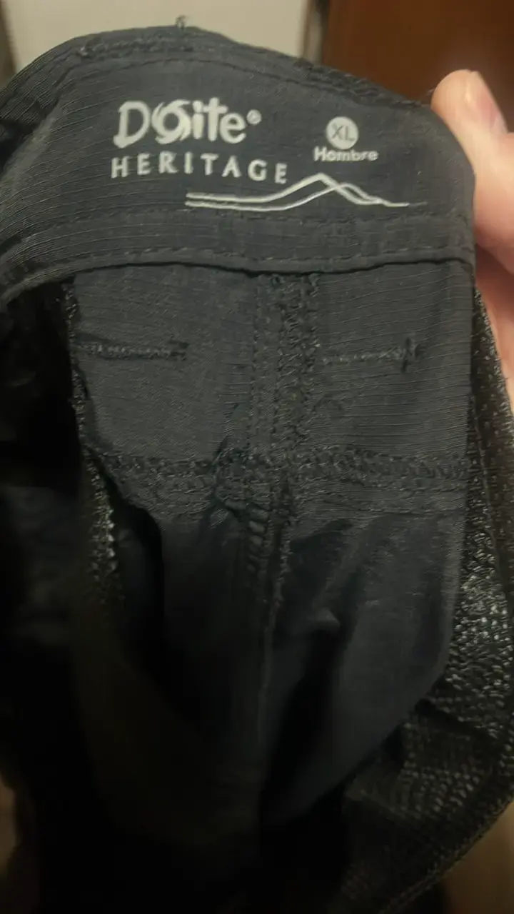Pantalón cargo azul oscuro Doite para hombre - 3