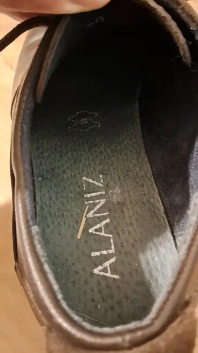 Zapatos formales de cuero marrón Alaniz - miniatura 4