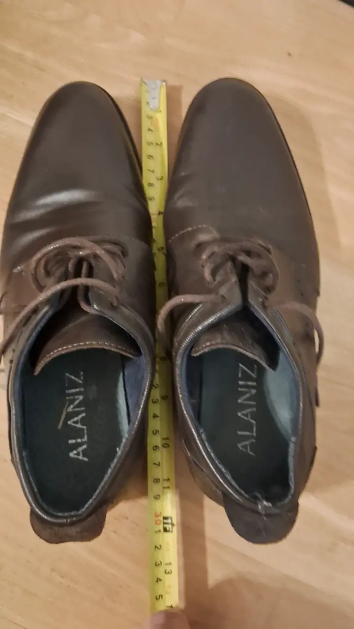 Zapatos formales de cuero marrón Alaniz - 6