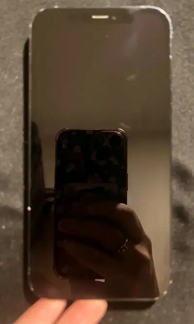 iPhone 12 en buen estado color negro - miniatura 2