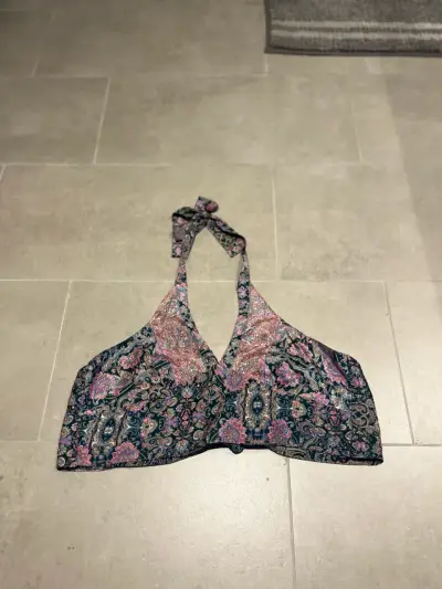 Top  estampado Reversible floral bohemio - miniatura 1