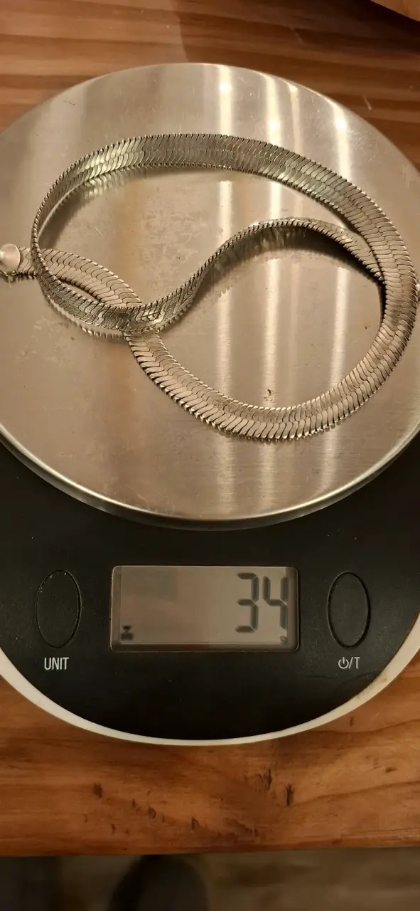 Cadena de plata 925 marca FUBU - 2