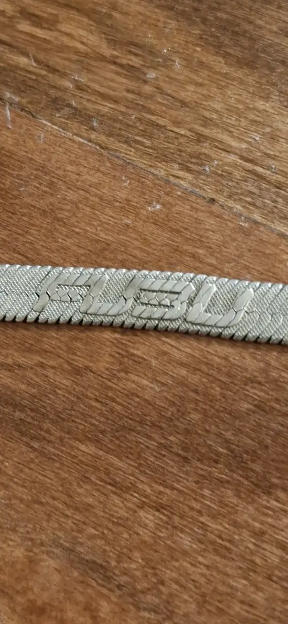Cadena de plata 925 marca FUBU - 5