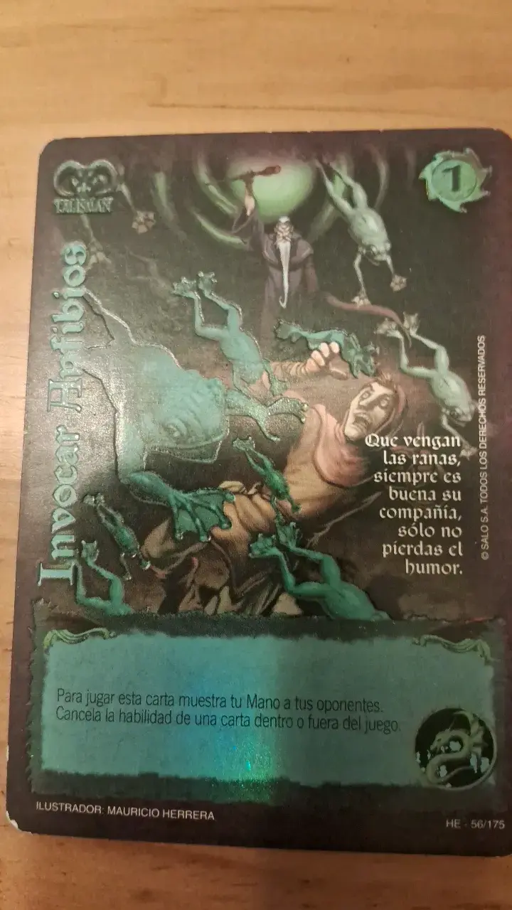Cartas de juego Talisman colección