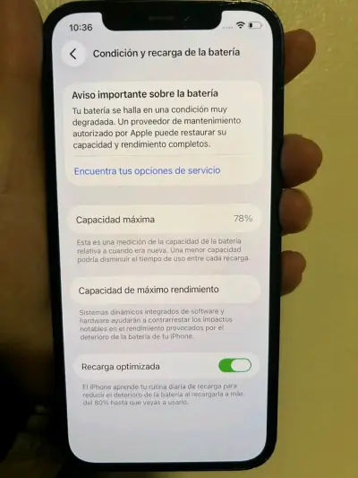 iPhone 12 en buen estado color negro - miniatura 4