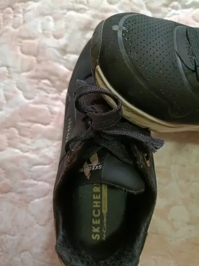 Zapatillas deportivas negras Skechers para niña - miniatura 2