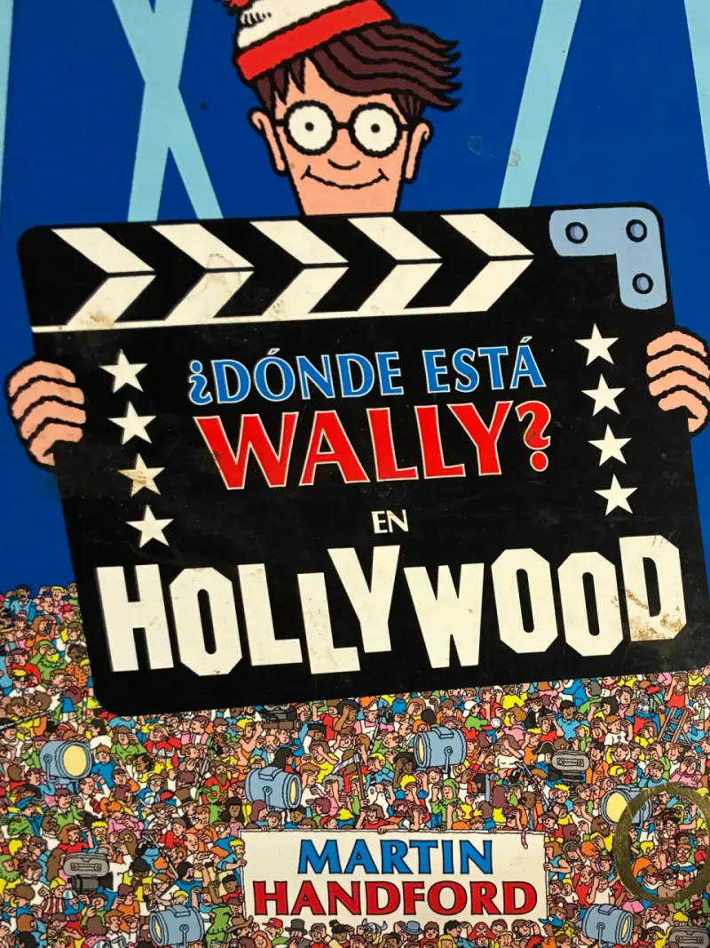 Libro ¿Dónde Está Wally? en Hollywood