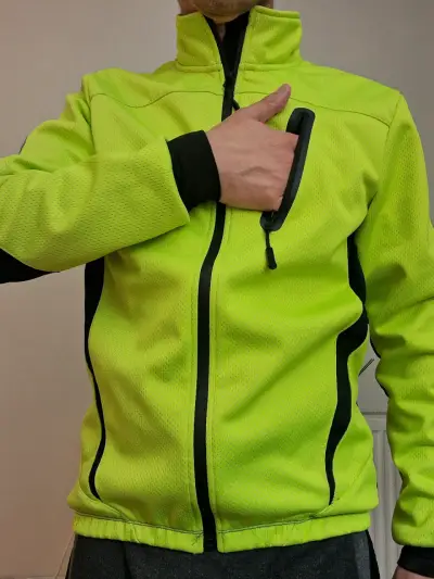 Chaqueta deportiva reflectante para hombre - miniatura 3
