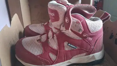 Botas de trekking para niños Lippi rojas - miniatura 2