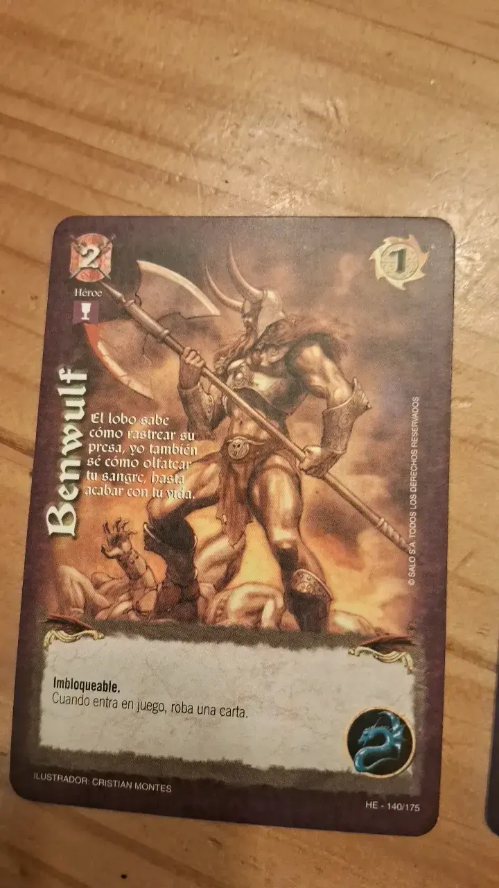Cartas de Juego Talisman Primera Edición - 2