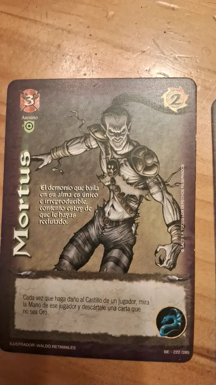 Cartas de Juego Talisman Primera Edición - 3