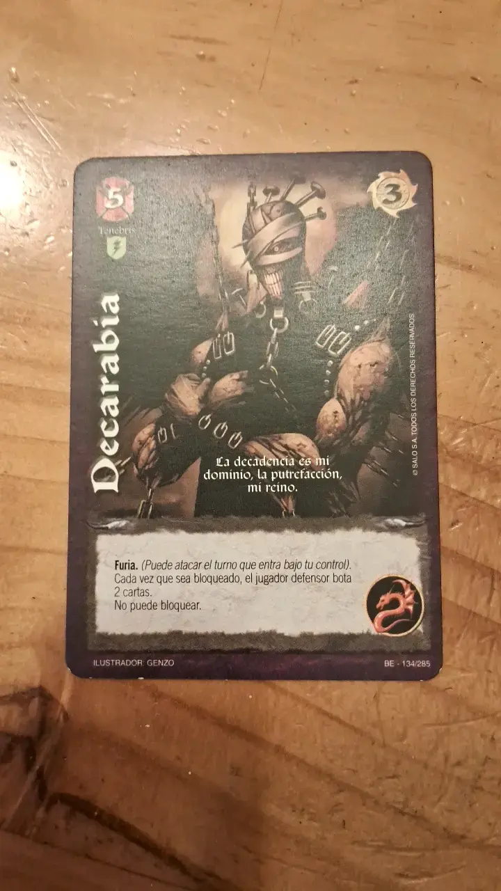 Cartas de Juego Talisman Primera Edición - 6