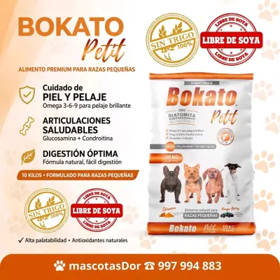 Alimento Super Premium Bokato Petit  2,5kg, - miniatura 1